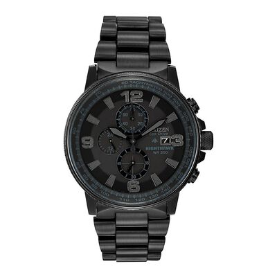 Promaster Nighthawk Men’s Watch in Black Ion-Plated Stainless Steel