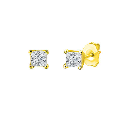 1/7 ct. tw. Diamond Stud Earrings in 10K Gold