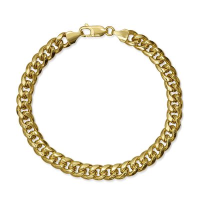 Men's Miami Cuban Link Bracelet in 14K Yellow Gold