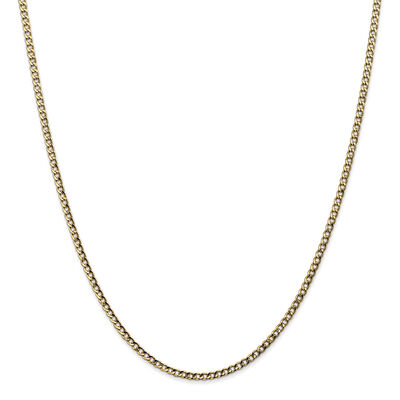 Curb Link Chain in 14K Yellow Gold, 20