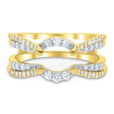 1/2 ct. tw. Diamond Ring Enhancer in 10K Yellow Gold