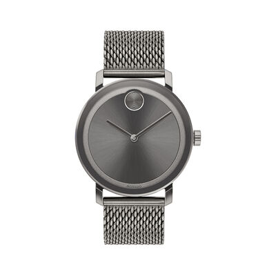 Evolution Men's Watch in Gunmetal Ion-Plated Stainless Steel, 40mm