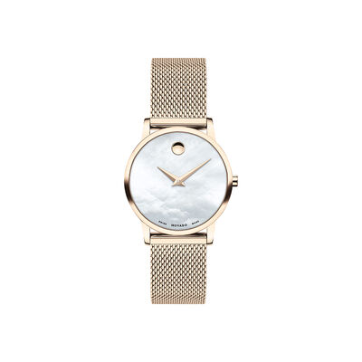 Museum Classic Women’s Watch in Rose Gold-Tone Stainless Steel, 28mm