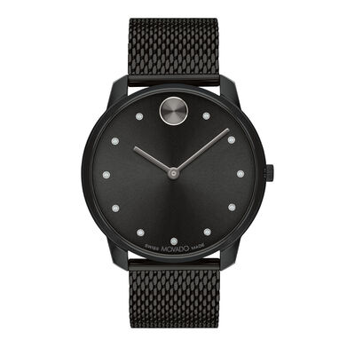 BOLD Thin Men’s Watch in Black Ion-Plated Stainless Steel