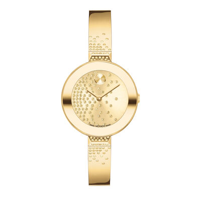 Ladies' Evolution Bangle Watch in Gold-Tone, 28MM