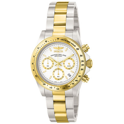 Men’s Speedway Chronograph Watch in Two-Tone Stainless Steel