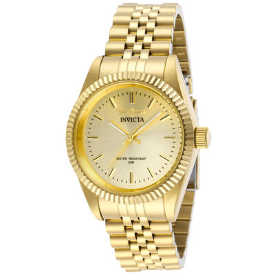 Ladies’ Specialty Watch in Yellow Gold-Tone Ion-Plated Stainless Steel