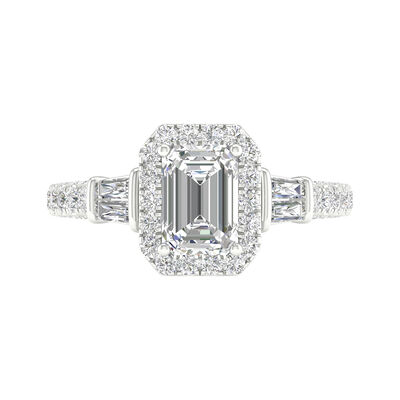 Vivien lab grown diamond engagement ring in platinum (2 1/4 ct. tw.)