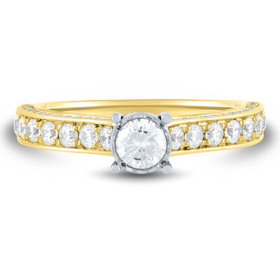 Diamond Engagement Ring in 14K Gold (1 ct. tw.)