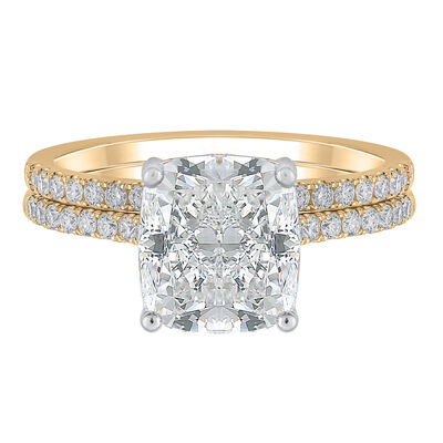 Lab Grown Diamond Wedding Set in 14K Gold (3 ½ ct. tw.)	